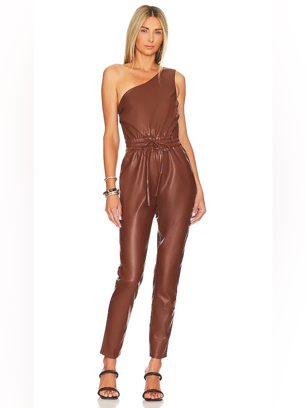 MOTHER The Landslide Jumpsuit Hover Friar Brown Size XS Like New